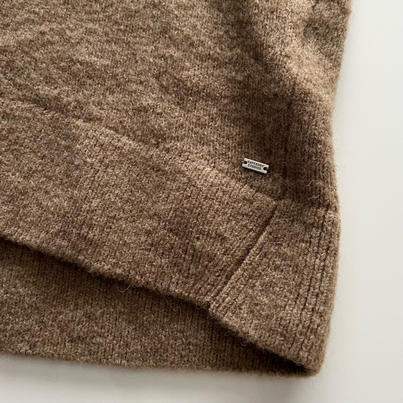 Superdry oversized sweater dress, beige, 4 - Picture 11 of 13